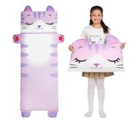 Wbesty Toddler Nap Mat for Kids Sleeping Mat Napping Mats Slumber Bags Foldable and Portable for Boys Girls Kindergarten Daycare Travel Camping,Cat Style