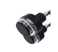 WBFLZTYOP 1/2 Pcs Motorcycle Turn Signal Light Led Motor Hand Grip Lamp Universal Side Lights Vehicle Modification Styling Accessories 12V Turn Signals