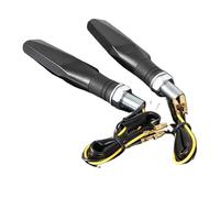 WBFLZTYOP 1 Pair Fashional Motorcycle Led Turn Signal Light 12 LED Flasher Light Universal Flexible Winker For All 12V Part Turn Signals