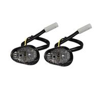 WBFLZTYOP 1 Pair Motorcycle Amber LED Turn Signal Light Indicator Lamp Flush Mount For Ya&maha YZF R1 R6 R6S Turn Signals