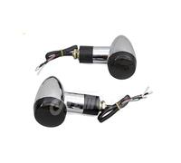 WBFLZTYOP 10mm Bolt Universal Motorcycle LED Front Turn Signal Light Rear Brake Blinker For Suzuki Boulevard M109R Intruder VZR1800 Turn Signals