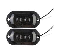 WBFLZTYOP 12V 24V Truck Position Lights Car Side Marker Lamps LED Signal Light Trailer Lights Indicator Taillights Auto Accessories Turn Signals
