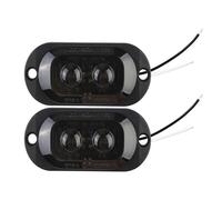 WBFLZTYOP 12V 24V Truck Position Lights Car Side Marker Lamps LED Signal Light Trailer Lights Indicator Taillights Auto Accessories Turn Signals