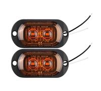 WBFLZTYOP 12V 24V Truck Position Lights Car Side Marker Lamps LED Signal Light Trailer Lights Indicator Taillights Auto Accessories Turn Signals