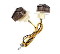 WBFLZTYOP 12V 2pcs Motorcycle LED Brake Lights Turn Signal Lamps Taillights Motorbike Accessories For XJ6 YZF R6 R6S R1 FZ1S 1000 Turn Signals