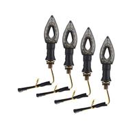 WBFLZTYOP 1Pc 12V Universal Motorcycle LED Turn Signal Light Indicators Amber Blinker Light Lamp For Ya&maha For KAW&ASAKI Turn Signals