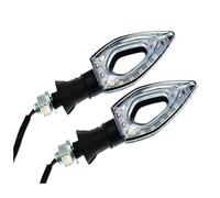 WBFLZTYOP 1pc Motorbike Motorcycle Accessories Yellow Red 12 LED Turn Signal Motorcycle Turn Signals Light Tail Lights Indicators For Moto Turn Signals