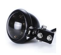 WBFLZTYOP 1pcs Motorcycle Accessories Modified LED Taillights Cruise Metal Brake Lights Running Lights Round Taillights Turn Signals