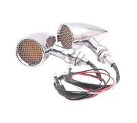 WBFLZTYOP 1PCS Universal Motorcycle LED Turn Signal Light Indicators Blinkers Amber Type 12V Motorcycles Lamp Turn Signals
