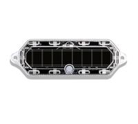 WBFLZTYOP 1x Solar Flashing Signal Light Emergency Light For Car Motorcycle Waterproof Strobe Light With Touch Switch Universal Lights Tails