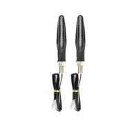 WBFLZTYOP 2/1PCS LED Motorcycle Turn Signals Light 12 SMD Tail Flasher Flowing Blinker IP68 Bendable Motorcycle Flashing Lights Turn Signals