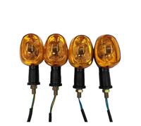 WBFLZTYOP 2/4 Pcs Motorcycle Turn Signal Light Moto Indicators Flashers Blinkers Lamp For Ho&nda Z50 Z50A Z50J Z50R Mini Trail Monkey Bike Turn Signals