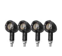 WBFLZTYOP 2/4Pcs Motorcycle LED Brake Light Tail Light Turn Signal Amber And Red Indicator Signal Bulbs Lamps Motor Accessories Turn Signals
