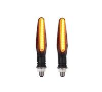 WBFLZTYOP 2/4pcs Motorcycle Turn Signals LED Light 12 * 335SMD Flowing Blinker IP67 Flashing Indicator Bendable 12V Flashing Lights Turn Signals