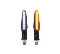 WBFLZTYOP 2/4pcs Motorcycle Turn Signals LED Light 12 * 335SMD Flowing Blinker IP67 Flashing Indicator Bendable 12V Flashing Lights Turn Signals