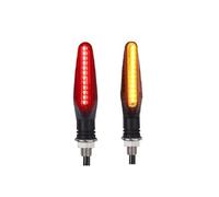 WBFLZTYOP 2/4pcs Motorcycle Turn Signals LED Light 12 * 335SMD Flowing Blinker IP67 Flashing Indicator Bendable 12V Flashing Lights Turn Signals