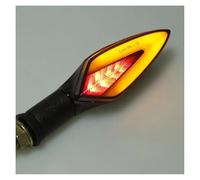 WBFLZTYOP 2 X Universal Front & Rear Motorcycle Amber LED Turn Indicator Blinker Light Lamp For Ho&nda For Ya&maha Ect. Turn Signals