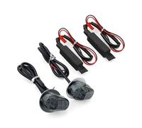 WBFLZTYOP 2023 LED Turn Signal Light Flasher For Ya&maha YZF R7 R6 R1 R1M YZFR7 YZF-R7 Motorcycle Accessories Mini Flashing Lamp Indicators Turn Signals