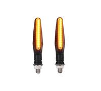 WBFLZTYOP 24led Motorcycle LED Turn Signal Lights White Red Amber Flowing Indicators Front Rear Light Flasher Blinker For Motorcycle Turn Signals