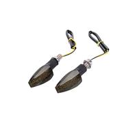 WBFLZTYOP 2pcs 12V Motorcycle Turn Signals Turn Signal Light 14LED Turn Signal Indicator Amber Light Blinker LED Turn Signal Light Turn Signals