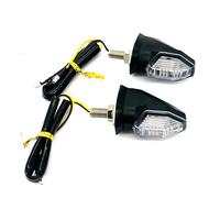 WBFLZTYOP 2pcs 4pcs Universal Motorcycle LED Turn Signal Lights Mini Indicator Blinkers Flashers For Ho&nda For Ya&maha Scooter Turn Signals