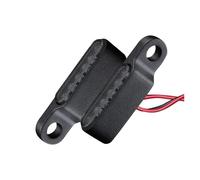 WBFLZTYOP 2pcs 6 Leds Motorcycle Indicators Mini LED 12V Flowing Turn Signal Light Flasher Amber Signal Lamp Blinker Moto Accessory Turn Signals