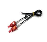 WBFLZTYOP 2PCS General Motorcycle LED Turn Signal Light License Plate Light Eagle Eye Indicator Light LED Light Motorcycle Light 12V Turn Signals