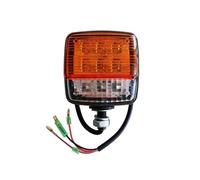WBFLZTYOP 2Pcs LED Forklift Light 12V 24V Tractor Turn Signal Motorcycle Direction Indicator Amber White Truck Trailer Position Lamp Turn Signals