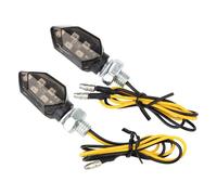 WBFLZTYOP 2Pcs Led Motorbike Lampe LED Indicators Light LED Turn Signal Light Bright Amber Blinker Motorcycle Universal Mini Turn Signals