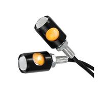 WBFLZTYOP 2Pcs LED Number License Plate Light Motorcycle Signal Lamp Screw Bolt Auto Mini Rear Tail Light Fog Lamp Bulb 12V Universal Turn Signals