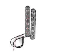 WBFLZTYOP 2Pcs Led Strobe Light For Motorcycle 12V/24V Night Driving Flashing Light Waterproof Car/Motorbike Signal Lamp Turn Signals