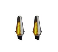 WBFLZTYOP 2pcs Motorcycle 2 In 1 Turn Signal LED Bright Lights Low Power Motorcycle Indicators Flowing Turn Signal Lights Light Turn Signals
