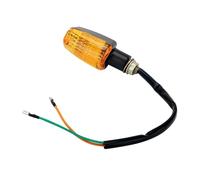 WBFLZTYOP 2Pcs Motorcycle Flashing Lights Led Turn Signal Lights Amber Lamp Universal Motorbike Rear Blinker Indicator Tail Light 12V Turn Signals