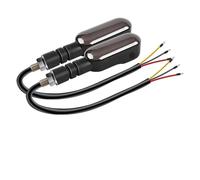 WBFLZTYOP 2PCS Motorcycle LED Turn Signal Lamp 27 Modes Color Projection Lamp Sequential Flowing Flash Indicator Lights Running Light Turn Signals
