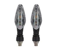 WBFLZTYOP 2PCS Motorcycle LED Turn Signal Light Amber Flasher Indicator Blinker Rear Tail Lights For Motorbike Scooter Turn Signals