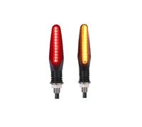 WBFLZTYOP 2PCS Motorcycle Turn Signal Light E11 Mark Built Relay 335SMD Turn Signals Indicator Flashing Light Blinker Universal M10 Bolt Turn Signals