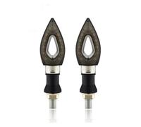 WBFLZTYOP 2pcs Motorcycle Turn Signals Light 12V Taillight Indicator Lamp Scooters Rear Lights 10mm Turn Signal Lamp Turn Signals