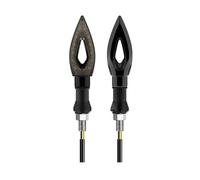 WBFLZTYOP 2pcs Motorcycle Turn Signals Light 12V Taillight Indicator Lamp Scooters Rear Lights 10mm Turn Signal Lamp Turn Signals