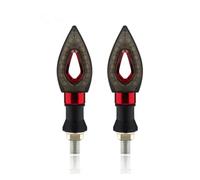 WBFLZTYOP 2pcs Motorcycle Turn Signals Light 12V Taillight Indicator Lamp Scooters Rear Lights 10mm Turn Signal Lamp Turn Signals