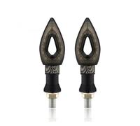 WBFLZTYOP 2pcs Motorcycle Turn Signals Light 12V Taillight Indicator Lamp Scooters Rear Lights 10mm Turn Signal Lamp Turn Signals