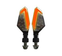 WBFLZTYOP 2pcs Motorcycle Turn Signals Lights Shape Weatherproof Lights For Most Kinds Of Motorcycles Flashing Motorcycle Led Turn Signals