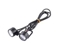 WBFLZTYOP 2pcs/pair Mini LED Light Motorcycle Flash Strobe Eagle Eye Motorcycle Daytime Running Light Fog Lamp Headlight Moto Accessories Turn Signals