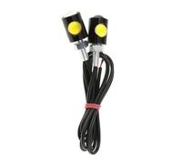 WBFLZTYOP 2pcs Universal Led Micro Mini Tiny Small Motorcycle Turn Signals Indicators Motorbike Lighting Accessories Turn Signals
