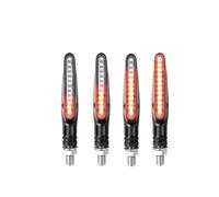 WBFLZTYOP 2PCS Universal LED Motorcycle Turn Signal Light 12v IP68 Waterproof Amber Flasher Indicator Blinker Rear Lights Lamp Accessories Turn Signals