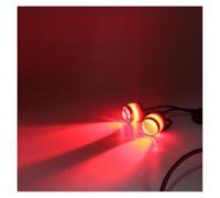 WBFLZTYOP 2x 7Colors With Brackets Strobe Led 5w Led Eagle Eye Flashing Light Daytime Running Lights For Motorcycle Spotlight DC12V Turn Signals