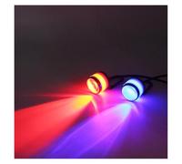 WBFLZTYOP 2x 7Colors With Brackets Strobe Led 5w Led Eagle Eye Flashing Light Daytime Running Lights For Motorcycle Spotlight DC12V Turn Signals