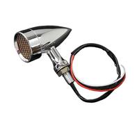 WBFLZTYOP 2xMotorcycle Turn Signal Light LED Brake Light Metal Shell Blinkers Flashers For Ha&rley Chopper Bobber Cafe Racer Turn Signals