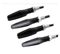 WBFLZTYOP 4/2/1pc Universal LED Motorcycle Turn Signal Light 12v IP68 Waterproof Bendable Motorcycle Flashing Lights Lighting Turn Signals