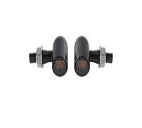 WBFLZTYOP 8mm Mini LED Motorcycle Turn Signal Indicator Blinker Amber White Red Flashing Light Flasher Universal For Cafe Racer Bobber 12V Turn Signals