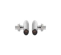 WBFLZTYOP 8mm Mini LED Motorcycle Turn Signal Indicator Blinker Amber White Red Flashing Light Flasher Universal For Cafe Racer Bobber 12V Turn Signals